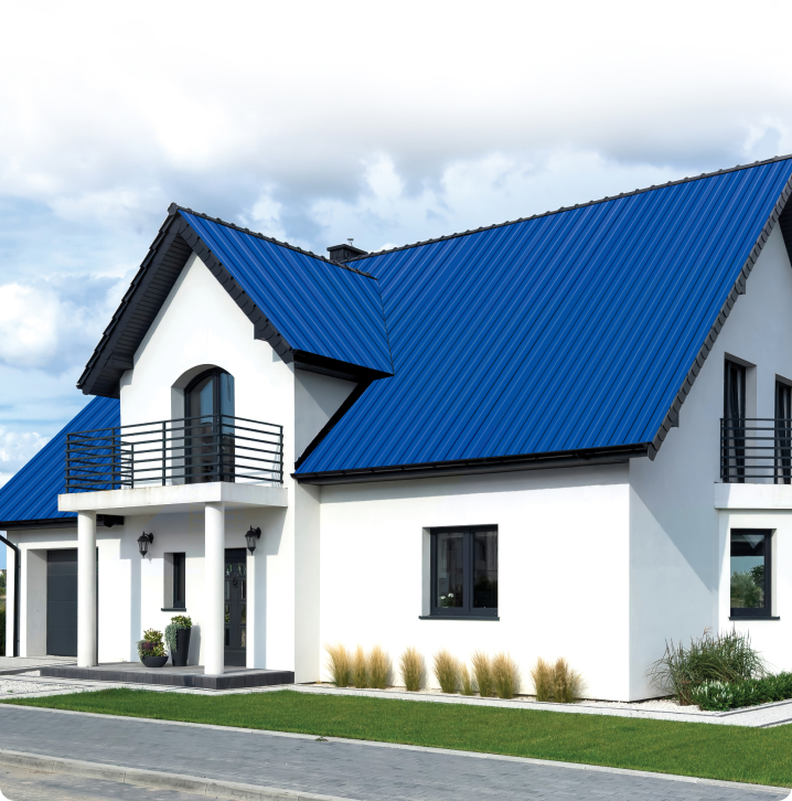 Jindal Sabrang colour shown on a house